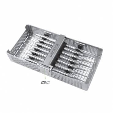 Set Instrumental Endodoncia 7 piezas y bandeja Deve Med